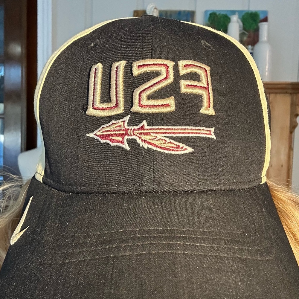 FSU Black, Gold & Burgundy Nike Baseball Cap